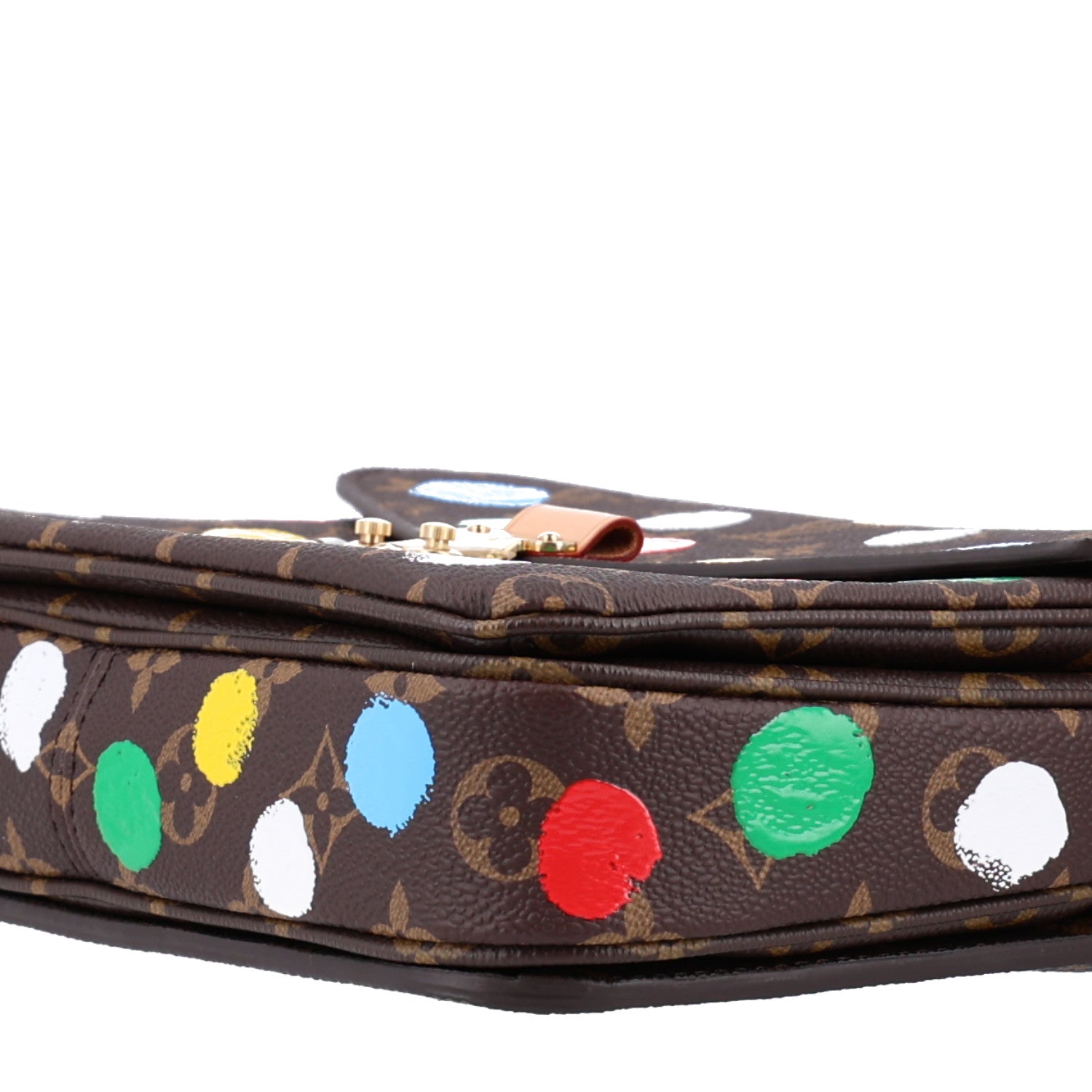 Louis Vuitton LV x YK Monogram Painted Dots Pochette Metis