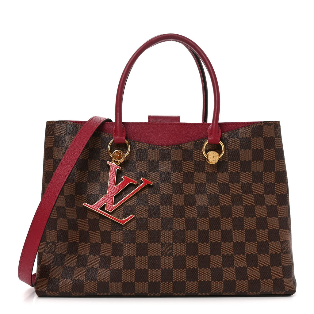 Louis Vuitton Damier Ebene LV Riverside Lie De Vin