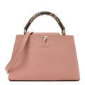 Louis Vuitton Taurillon Snakeskin Capucines PM Magnolia