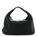 Bottega Veneta Nappa Intrecciato Large Veneta Hobo Black