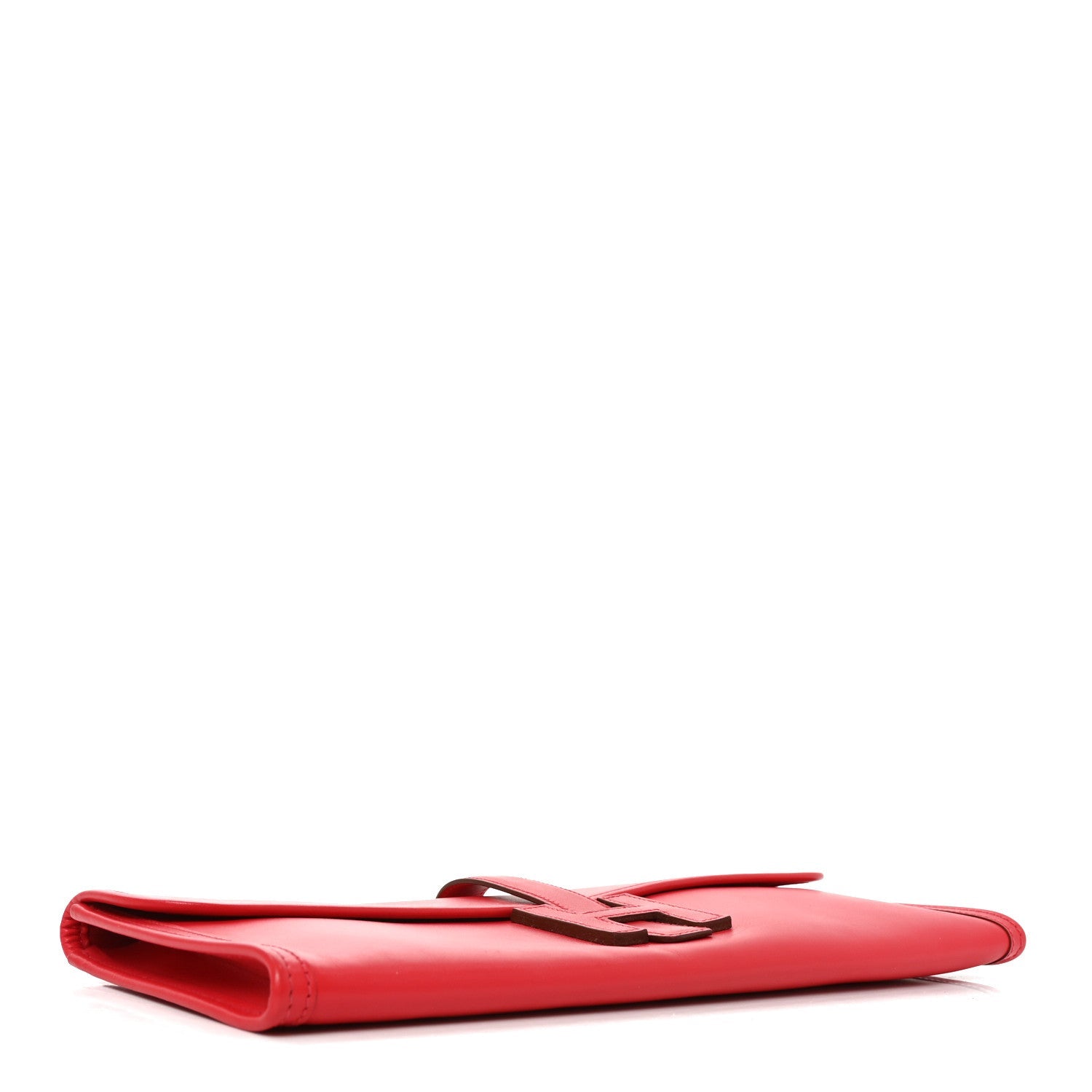 Hermès Box Jige Elan 35 Clutch Rouge H