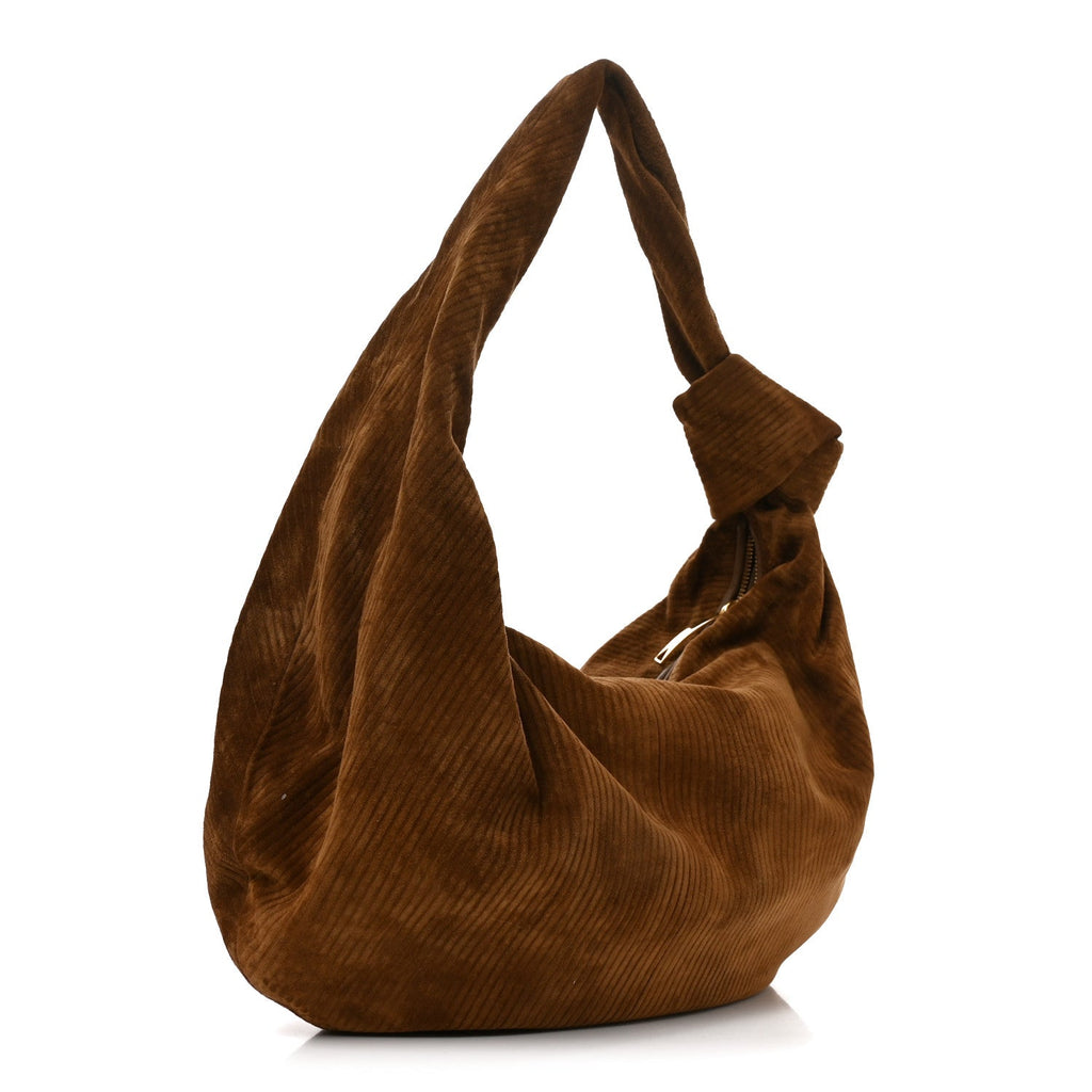 Bottega Veneta Suede Corduroy Small Jodie Hobo Jacobean