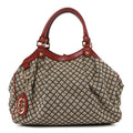 Gucci Diamante Medium Sukey Tote Brown