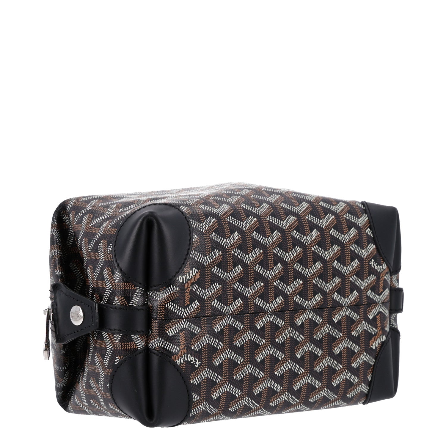 Goyard Goyardine Boeing 25 Trousse de Toilette Black