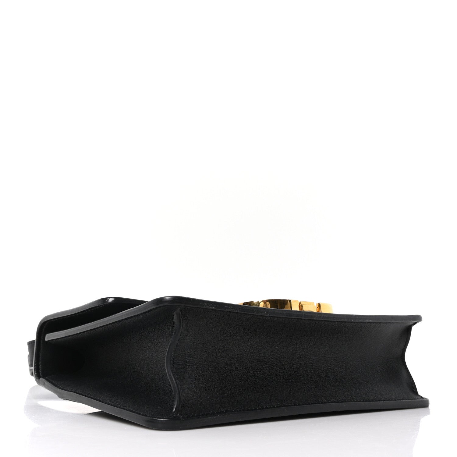 Dior Smooth Calfskin 30 Montaigne Flap Bag Black