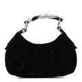 Saint Laurent Velvet Mombasa Small Black