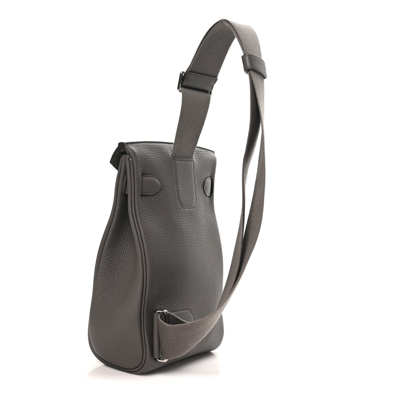 Hermès Togo Hac A Dos PM Backpack Gris Meyer