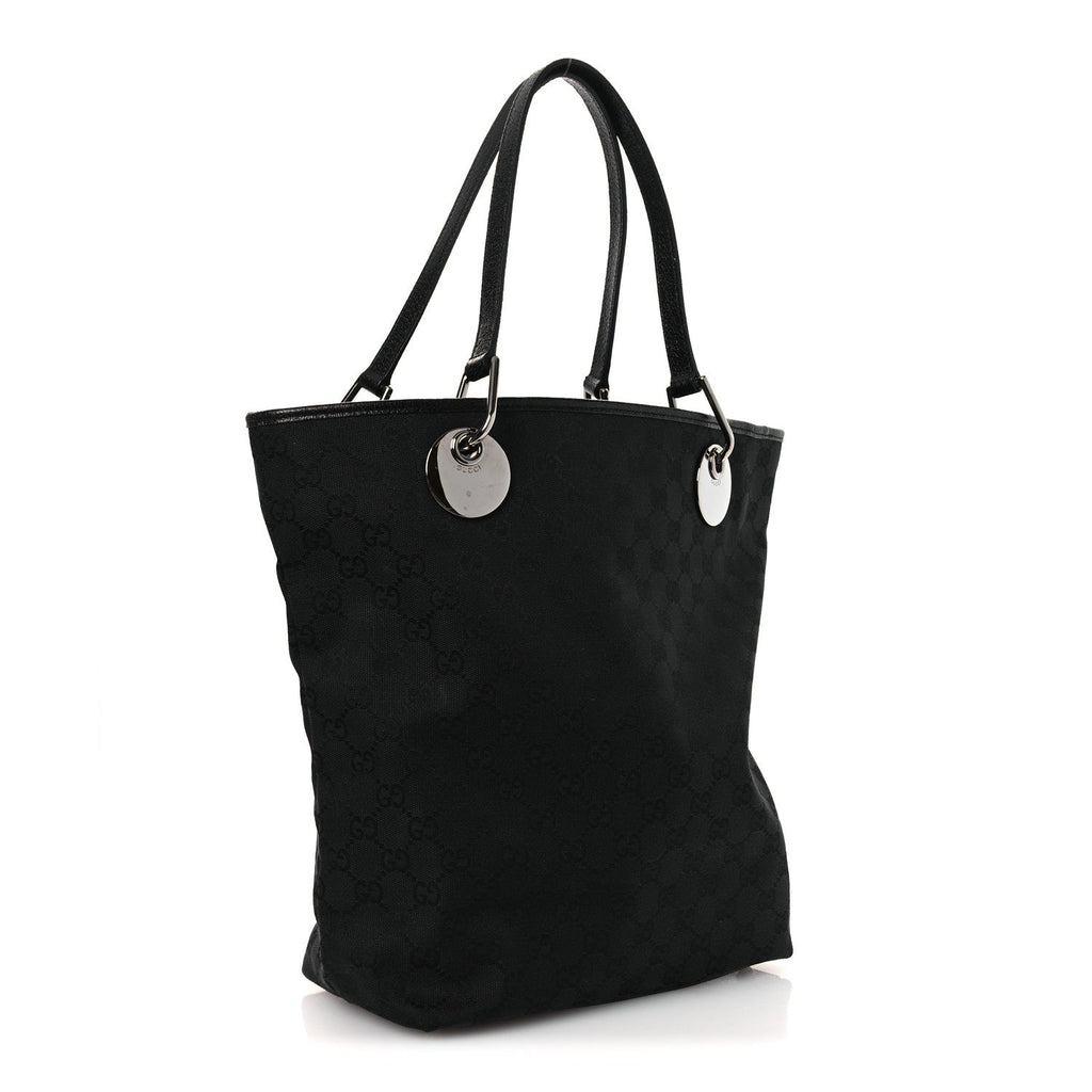 Gucci Monogram Large Eclipse Tote Black