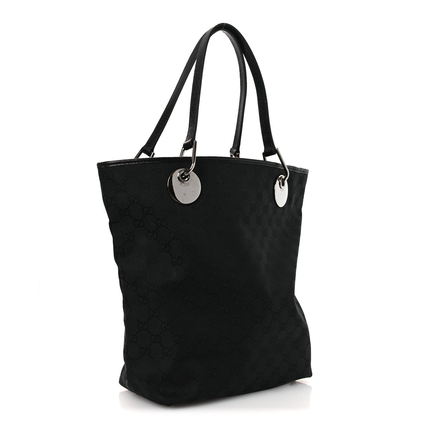Gucci Monogram Large Eclipse Tote Black