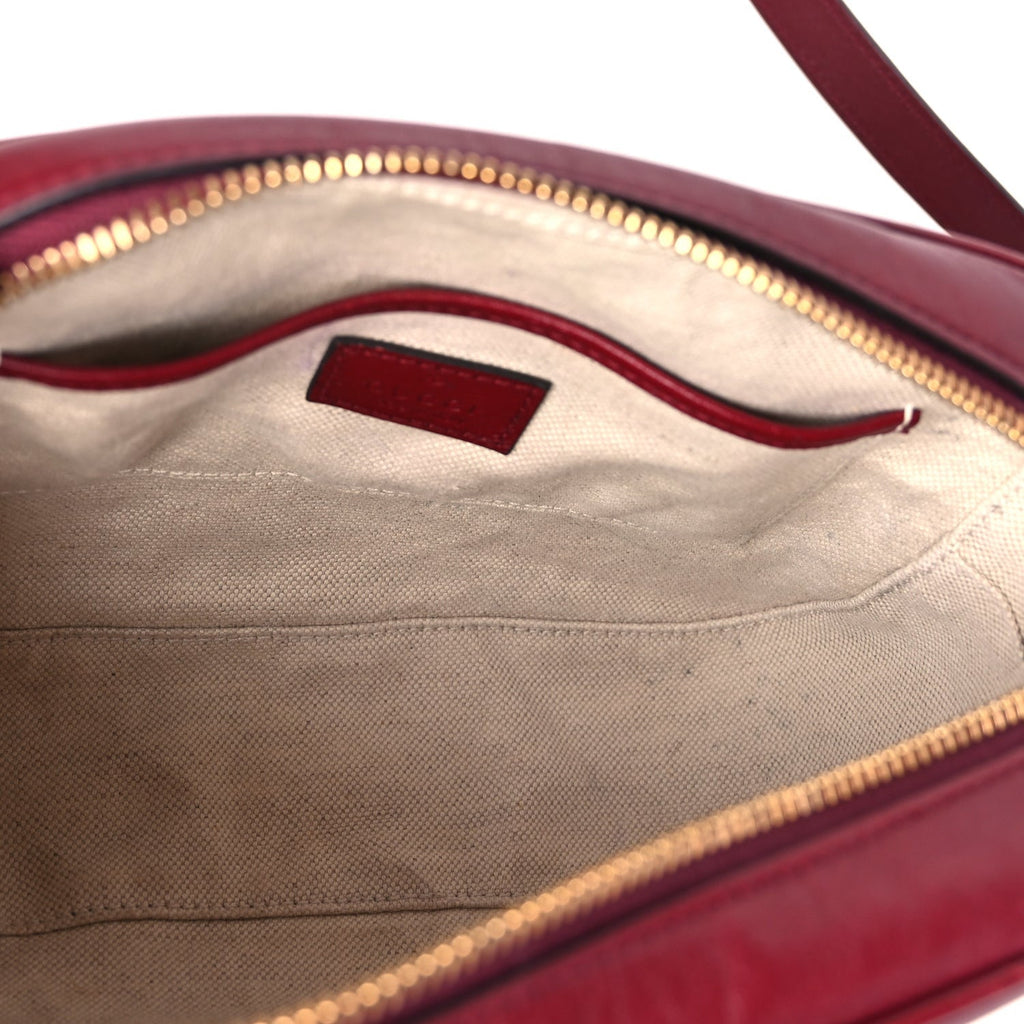 Gucci Calfskin Mini Blondie Bag Rosso