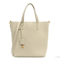 Saint Laurent Calfskin Toy Shopping Tote Crema Soft