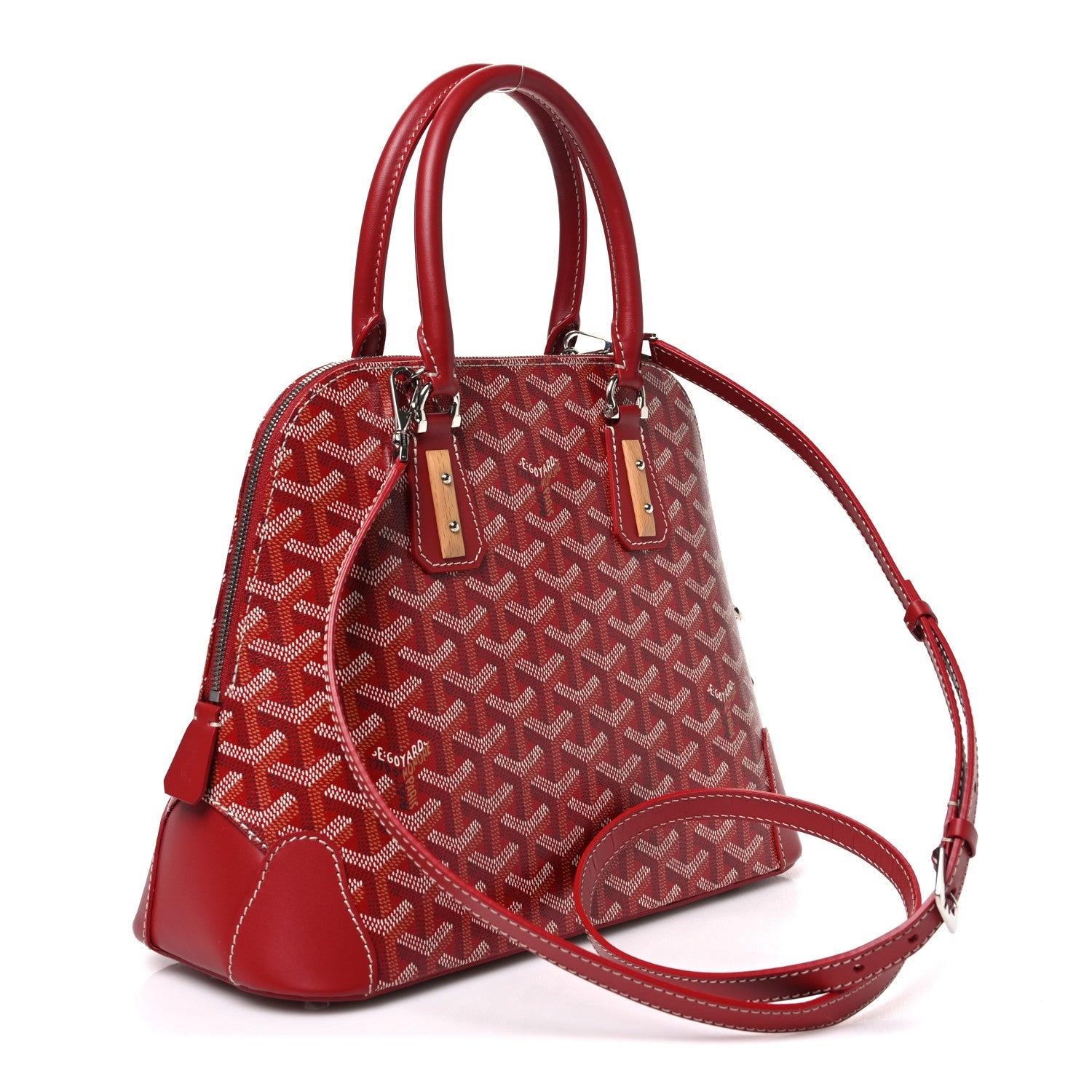 Goyard Goyardine Sac Vendome PM Red