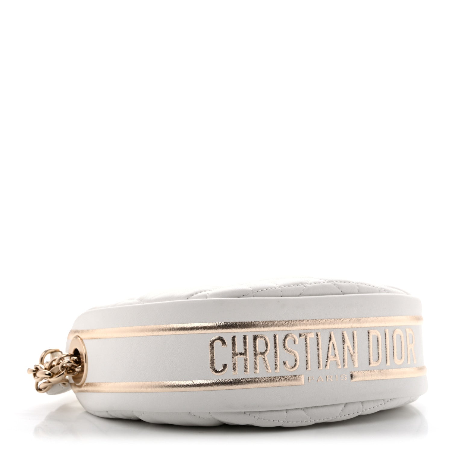 Dior Lambskin Cannage Small Dior Vibe Hobo Bag Latte