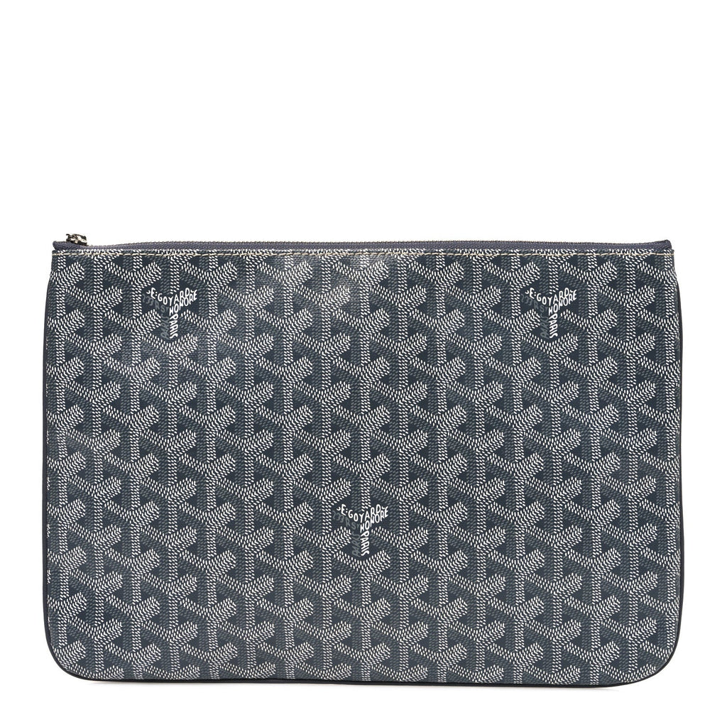 Goyard Goyardine Senat Pochette MM Grey
