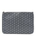 Goyard Goyardine Senat Pochette MM Grey