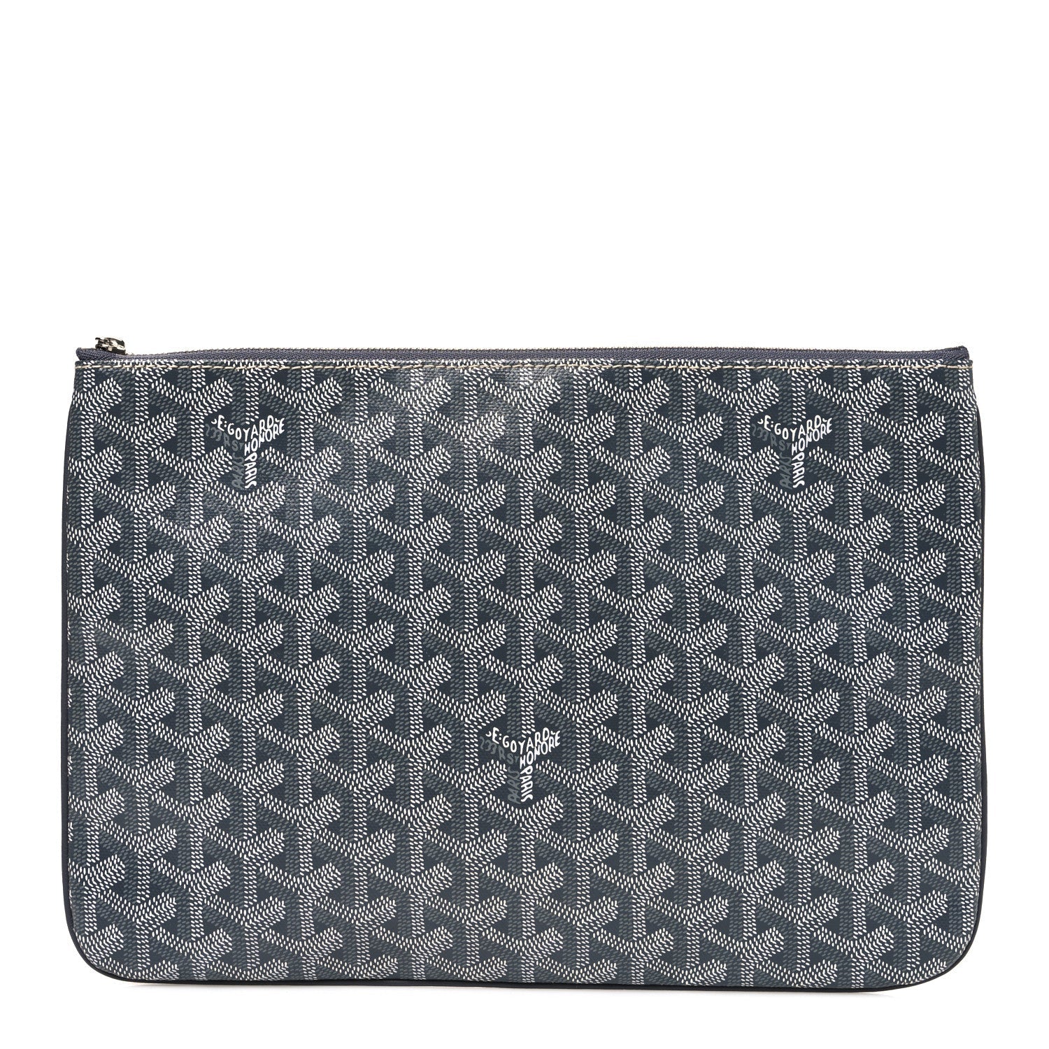 Goyard Goyardine Senat Pochette MM Grey