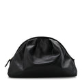 The Row Goatskin Charlotte Clutch Black