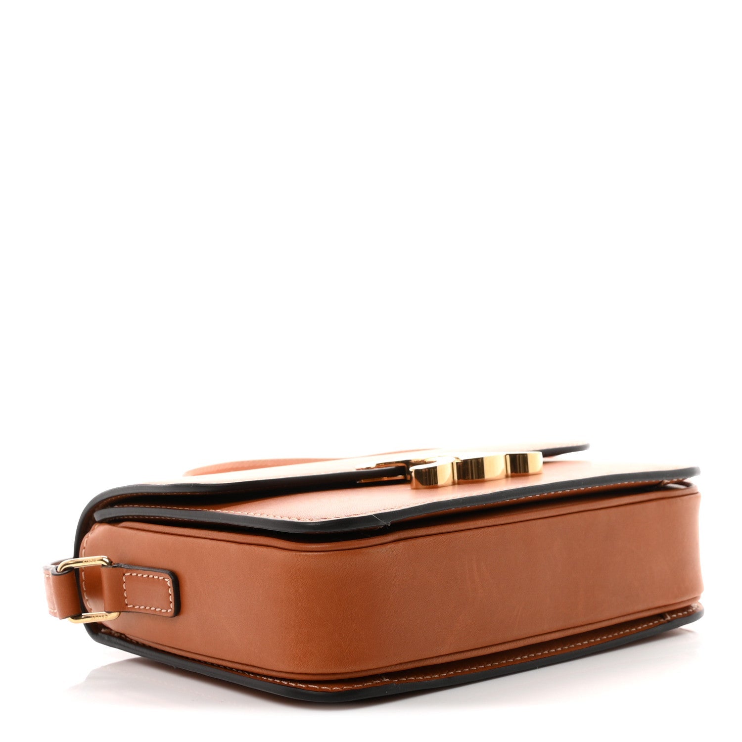 Celine Natural Calfskin Teen Triomphe Tan