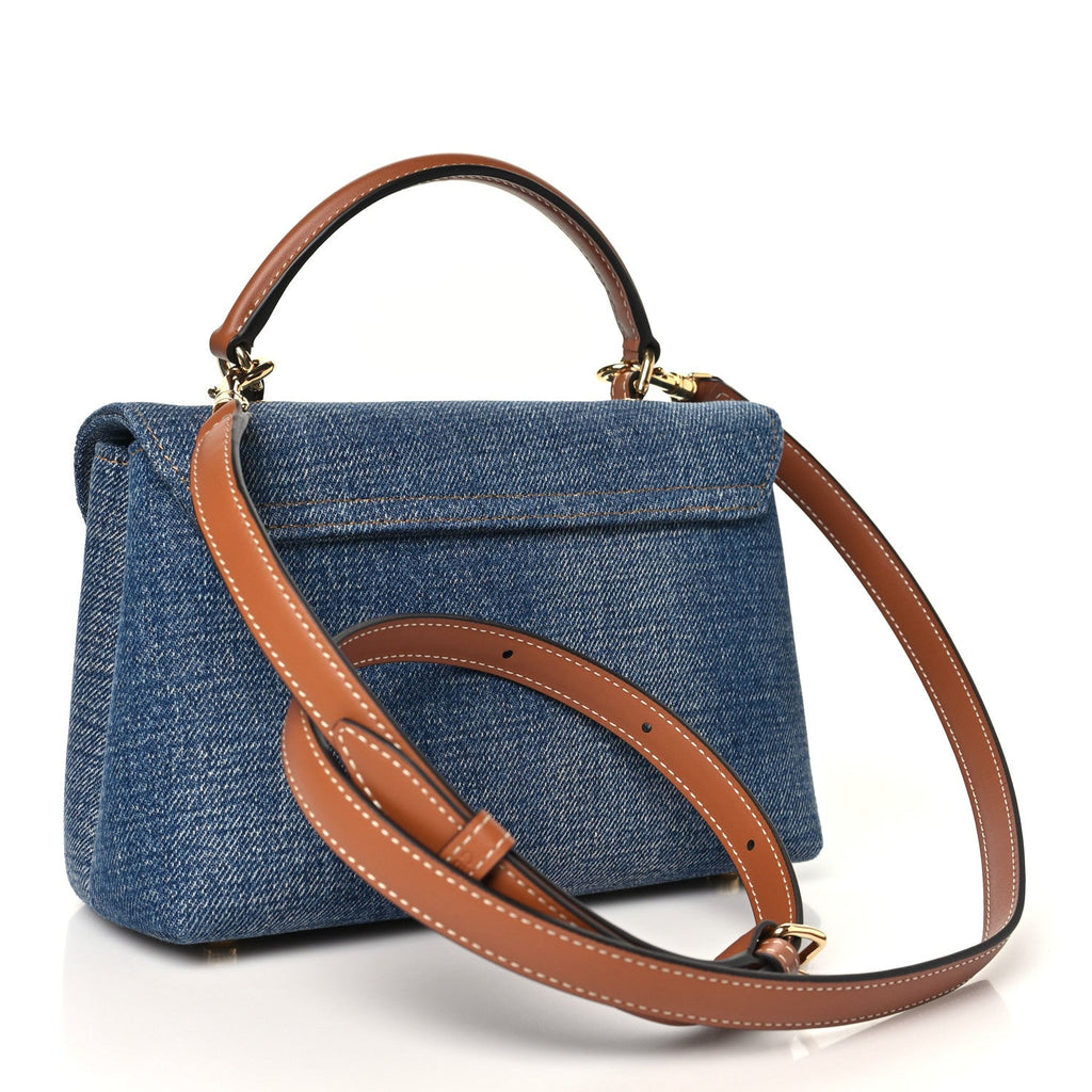 Celine Denim Calfskin Teen Nino Tan