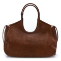 Miu Miu Nappa Ivy Shopping Bag Oak