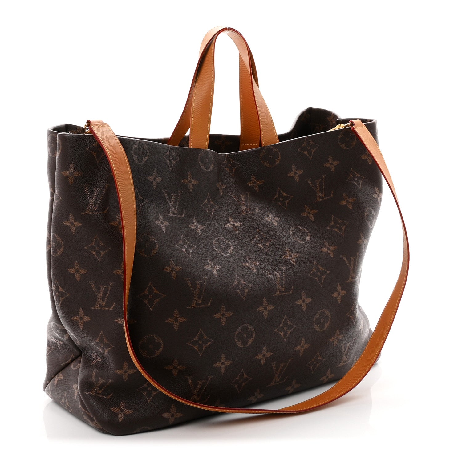 Louis Vuitton Calfskin Monogram Shopper Tote MM