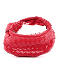 Bottega Veneta Patent Nappa Intrecciato Mini Jodie Candy Stripe