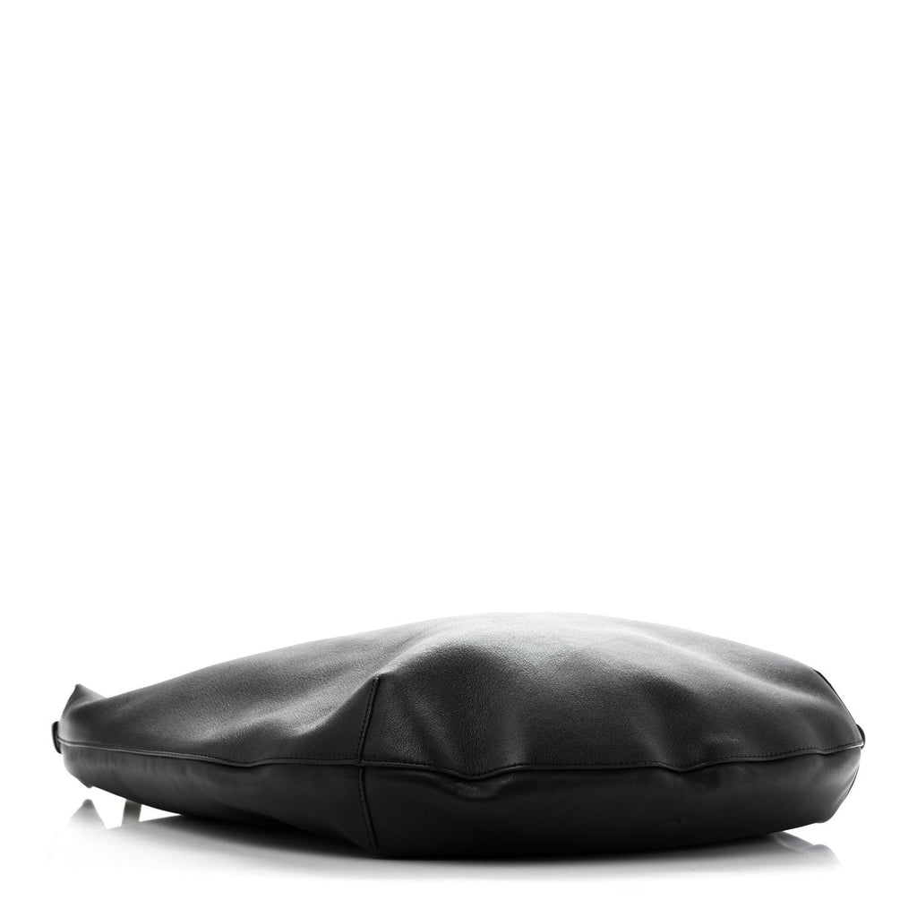 The Row Calfskin N/S Allie Bag Black