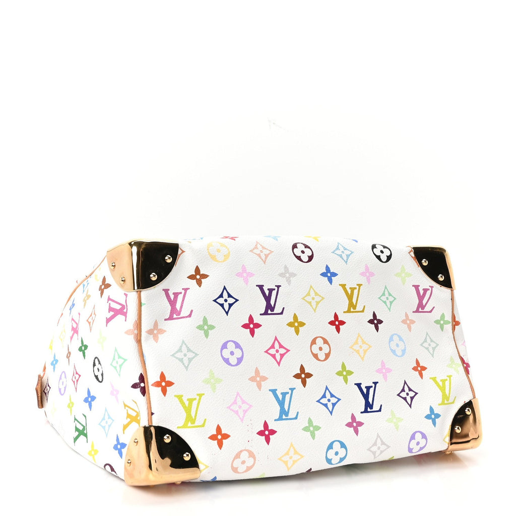 Louis Vuitton Monogram Multicolor Speedy 30 White