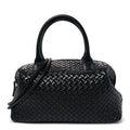 Bottega Veneta Nappa Intrecciato Medium Bauletto Black
