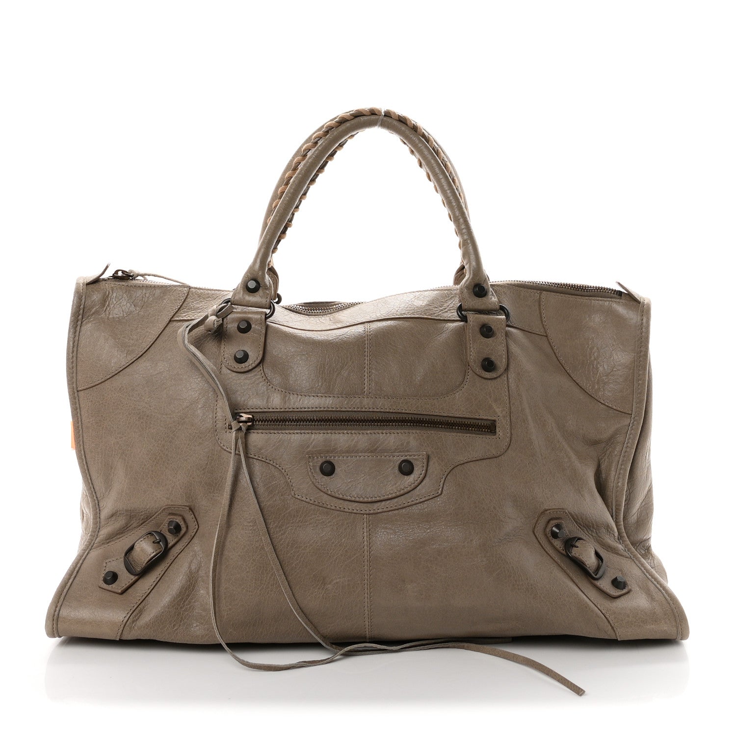 Balenciaga Agneau Classic Hardware Work Papyrus