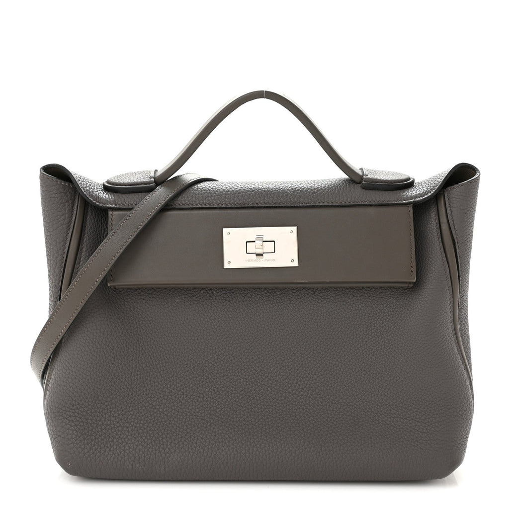 Hermès Togo Swift 24/24 29 Gris Asphalte