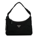Prada Tessuto Nylon Mini Re-Edition 2000 Bag Black