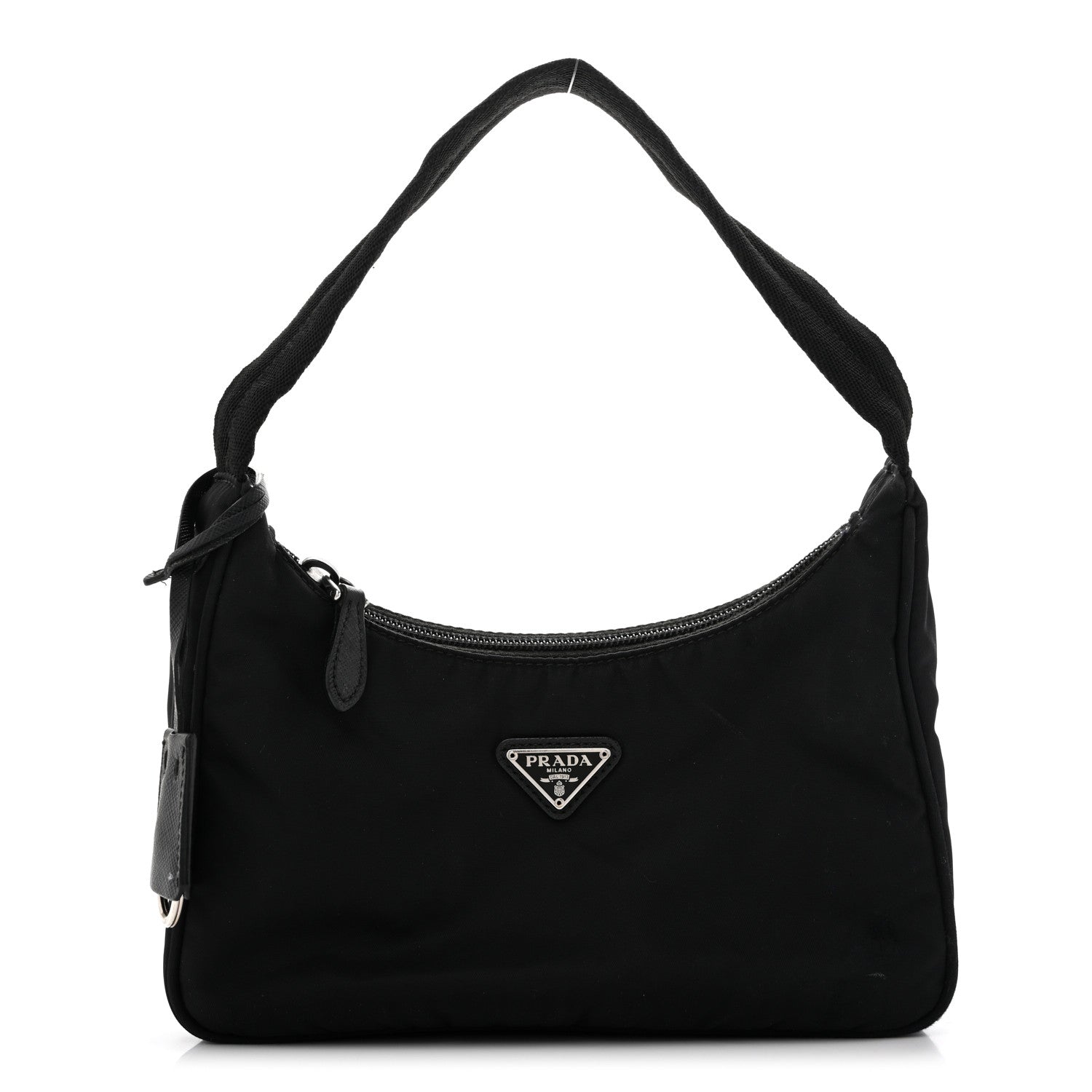 Prada Tessuto Nylon Mini Re-Edition 2000 Bag Black