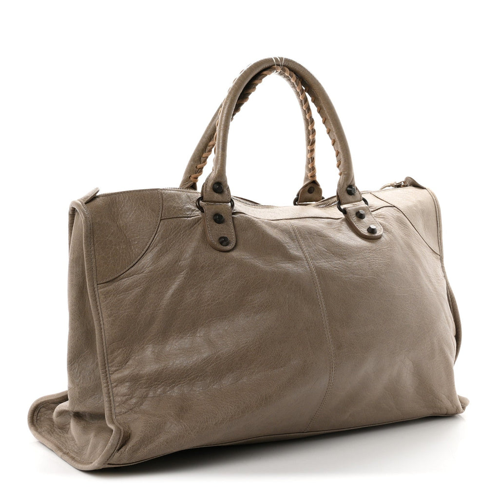 Balenciaga Agneau Classic Hardware Work Papyrus