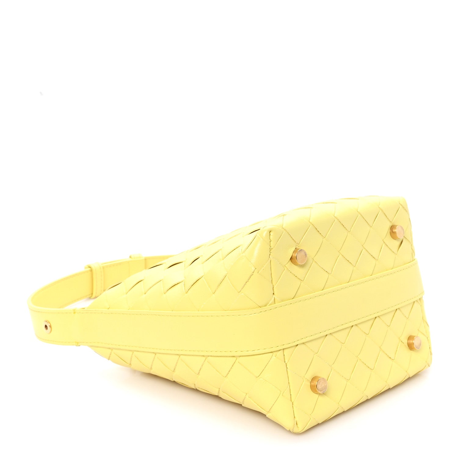 Bottega Veneta Nappa Intrecciato Mini Wallace Buttercup