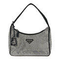Prada Satin Crystal Mini Re-Edition 2000 Bag Cristal