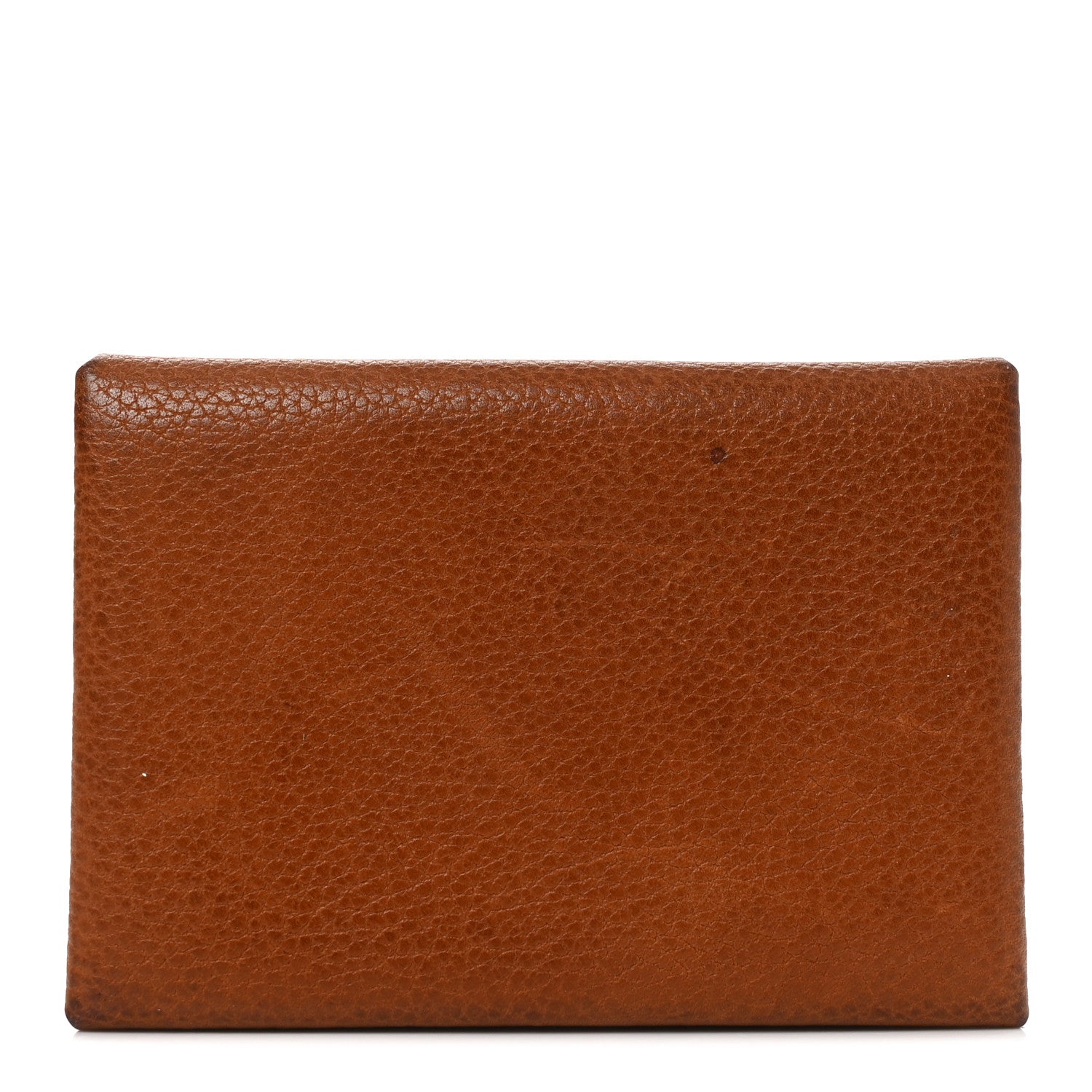 Hermès Barenia Faubourg Calvi Duo Card Case Fauve