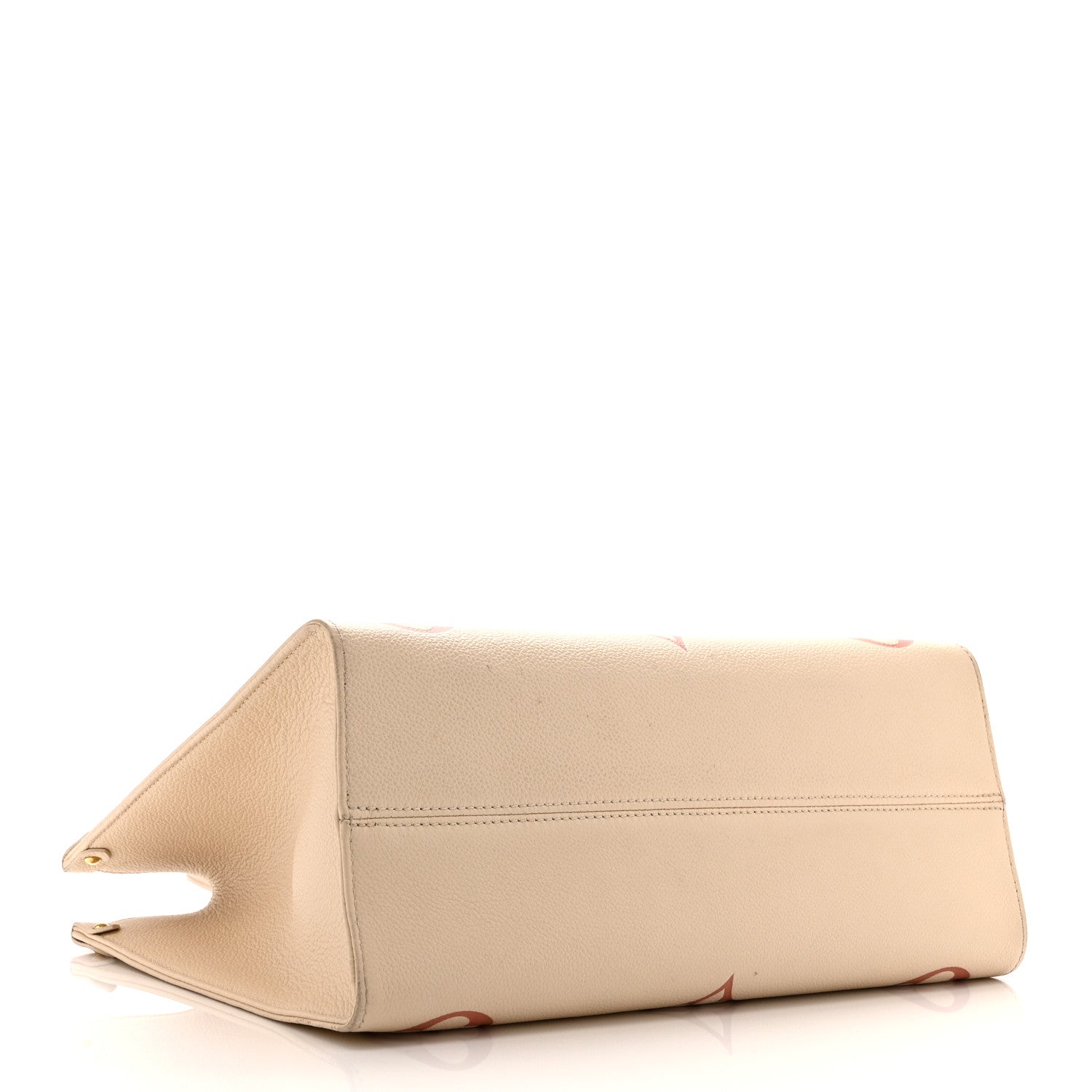 Louis Vuitton Empreinte Monogram Giant Onthego MM Creme Rose Trianon