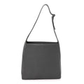 The Row Grained Calfskin Piper Hobo Charcoal