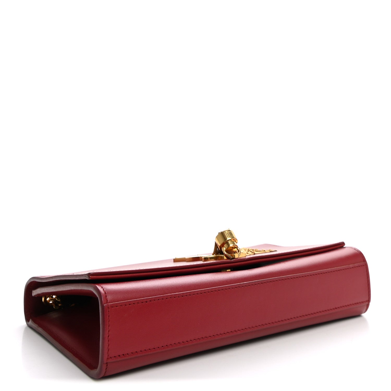 Saint Laurent Smooth Calfskin Medium Classic Monogram Kate Tassel Satchel New Lipstick