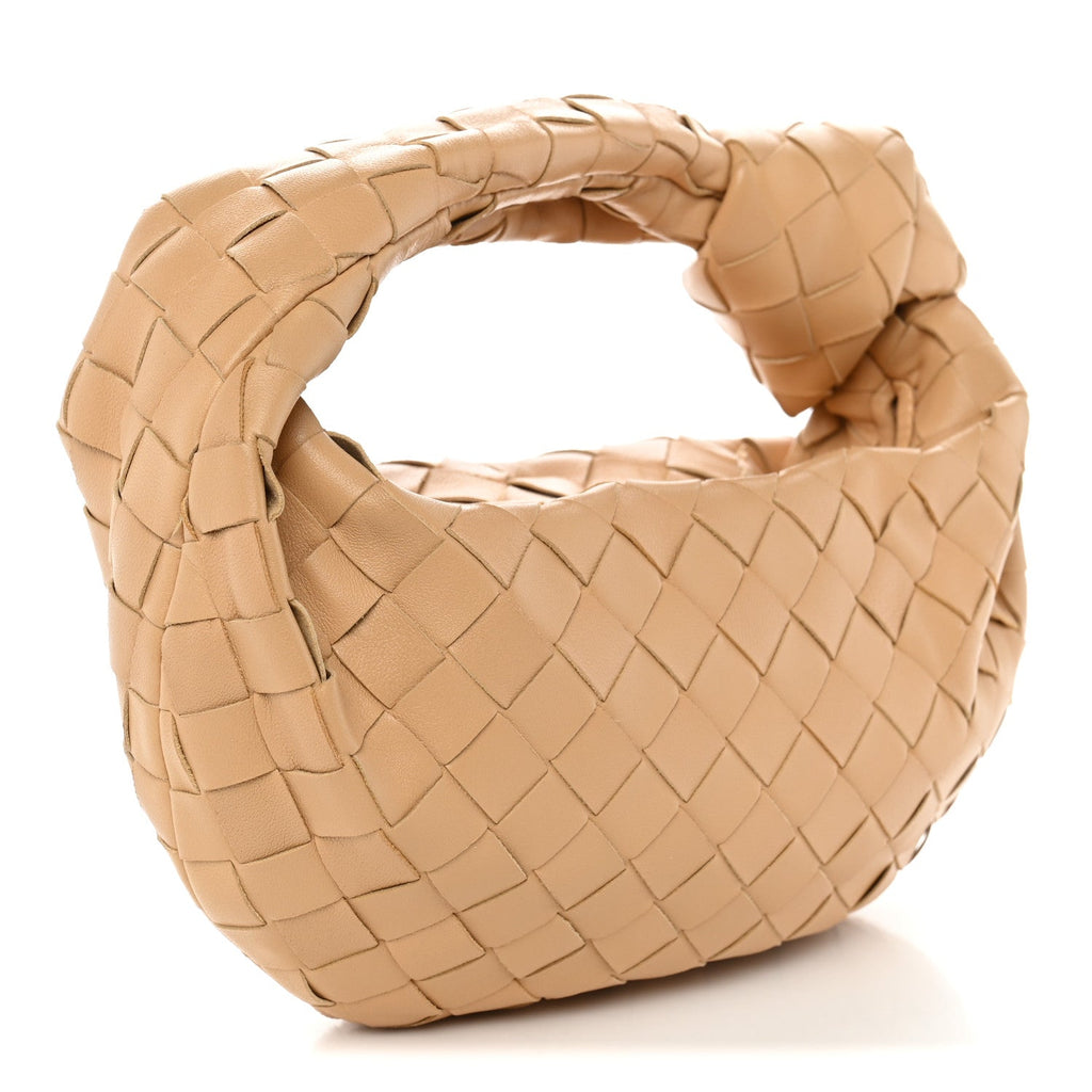Bottega Veneta Nappa Intrecciato Mini Jodie Almond