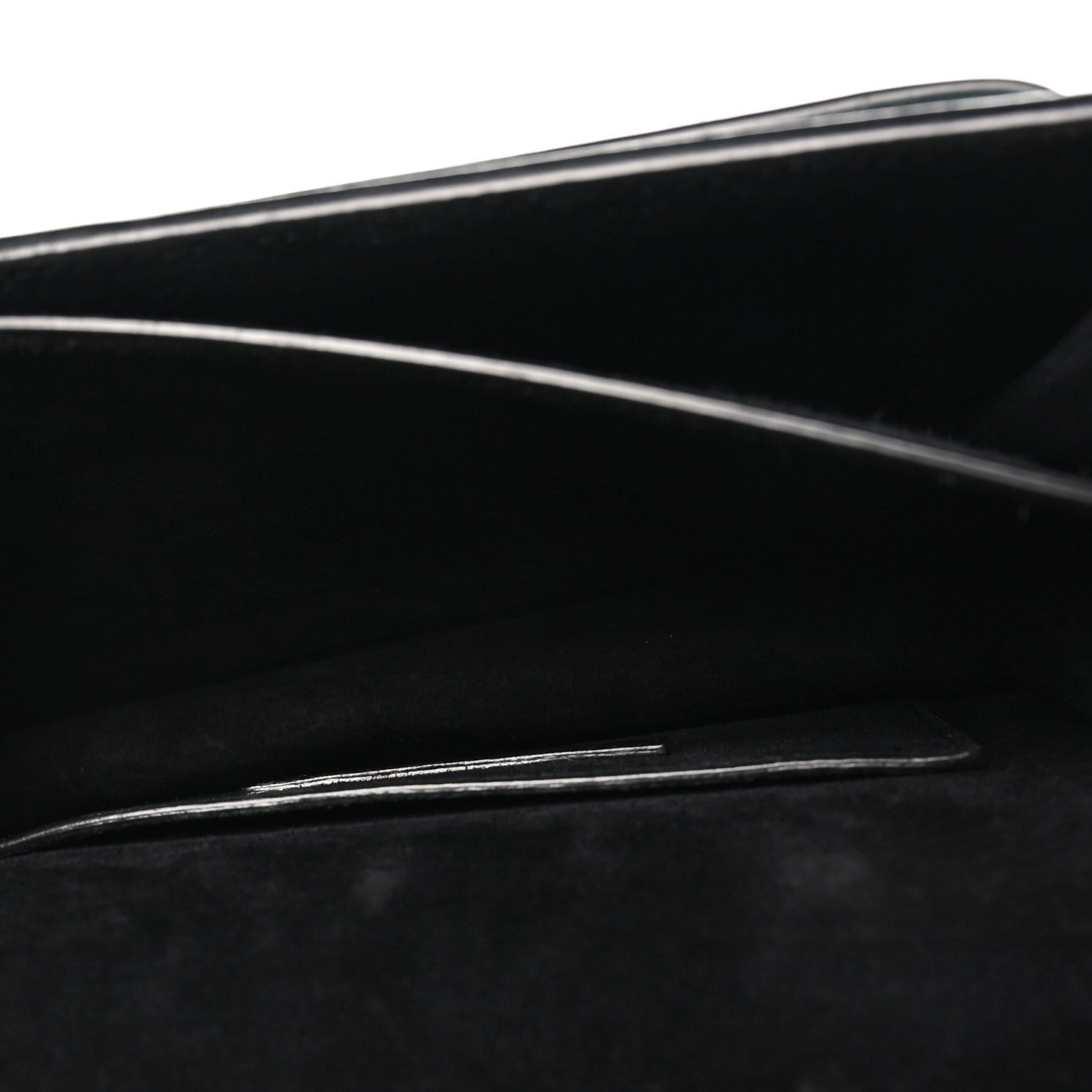 Saint Laurent Metallic Calfskin Small Monogram Sunset Chlorophille
