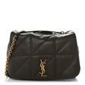 Saint Laurent Lambskin Matelasse Monogram Medium Jamie 4.3 Light Musk