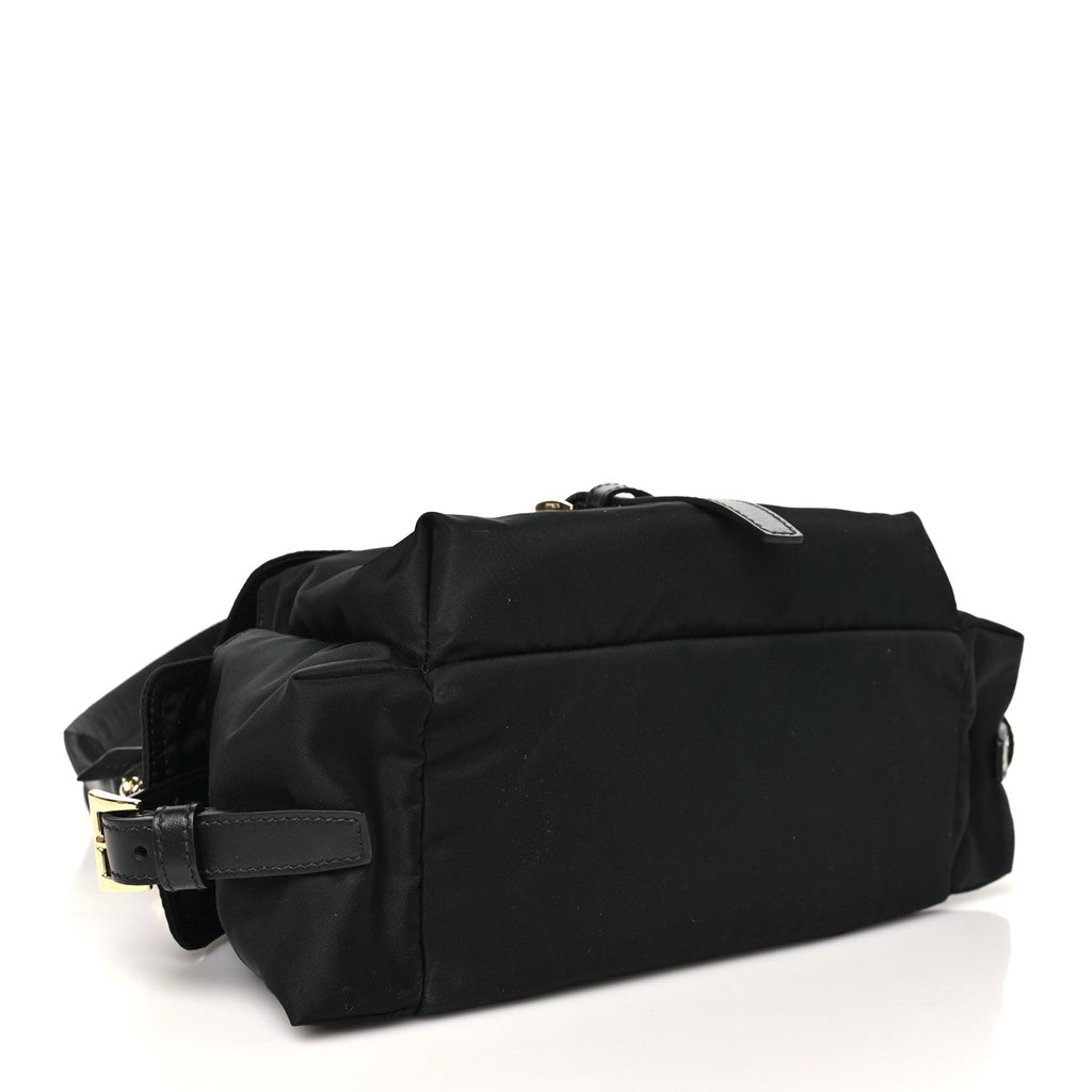 Prada Re-Nylon Medium Explore Shoulder Bag Black