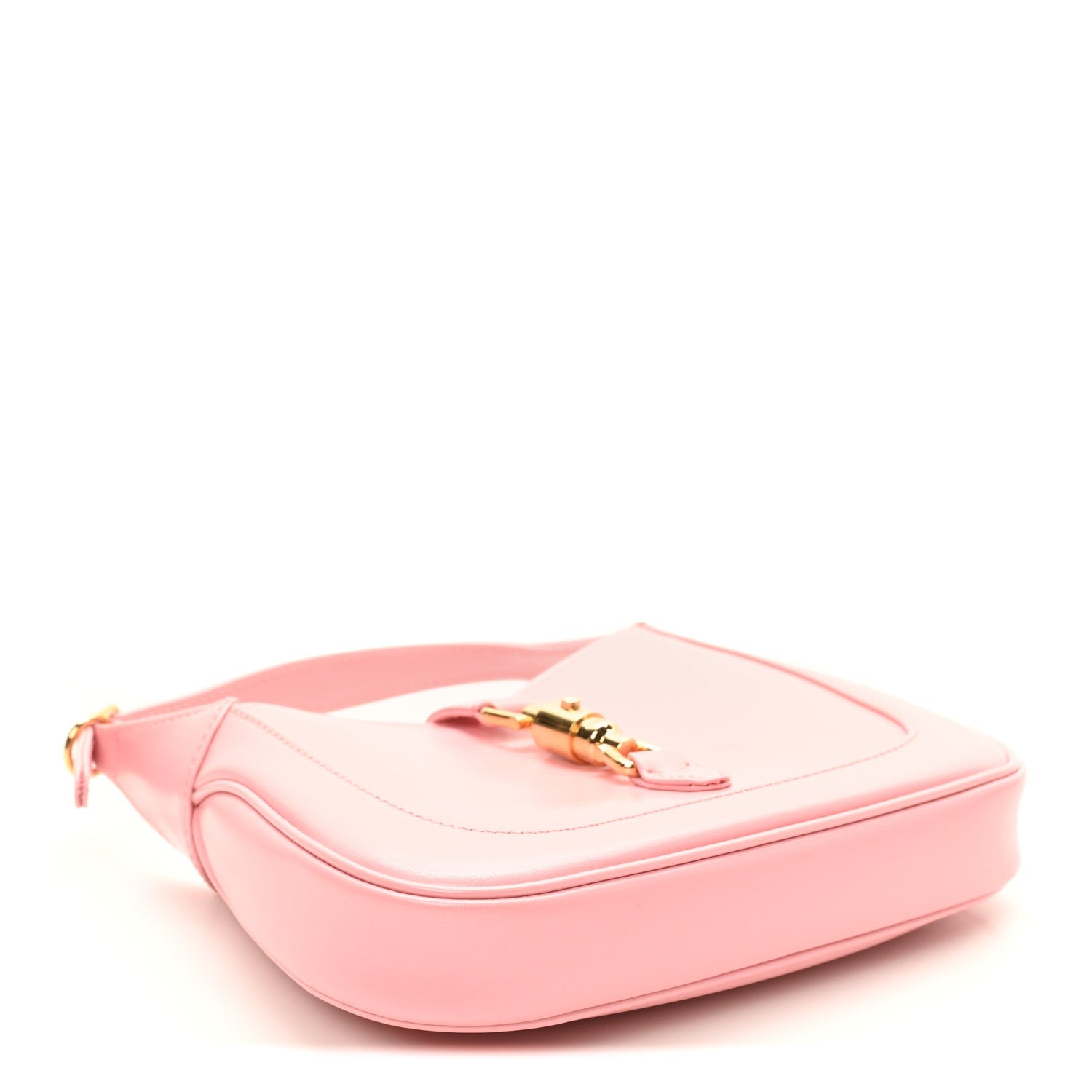 Gucci Boarded Dyana Lux Calfskin Mini Jackie 1961 Hobo Wild Rose