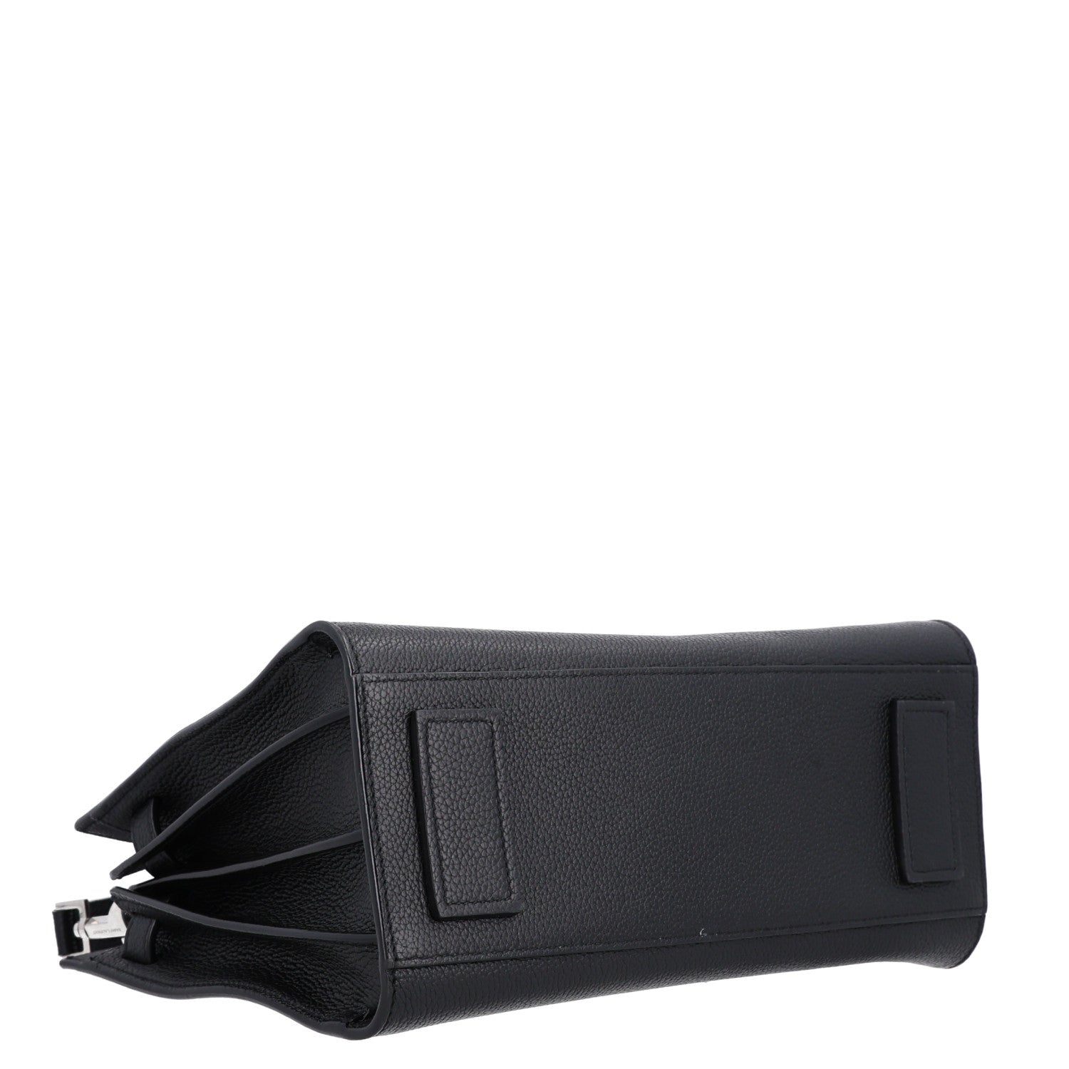Saint Laurent Grained Calfskin Baby Sac De Jour Souple Black