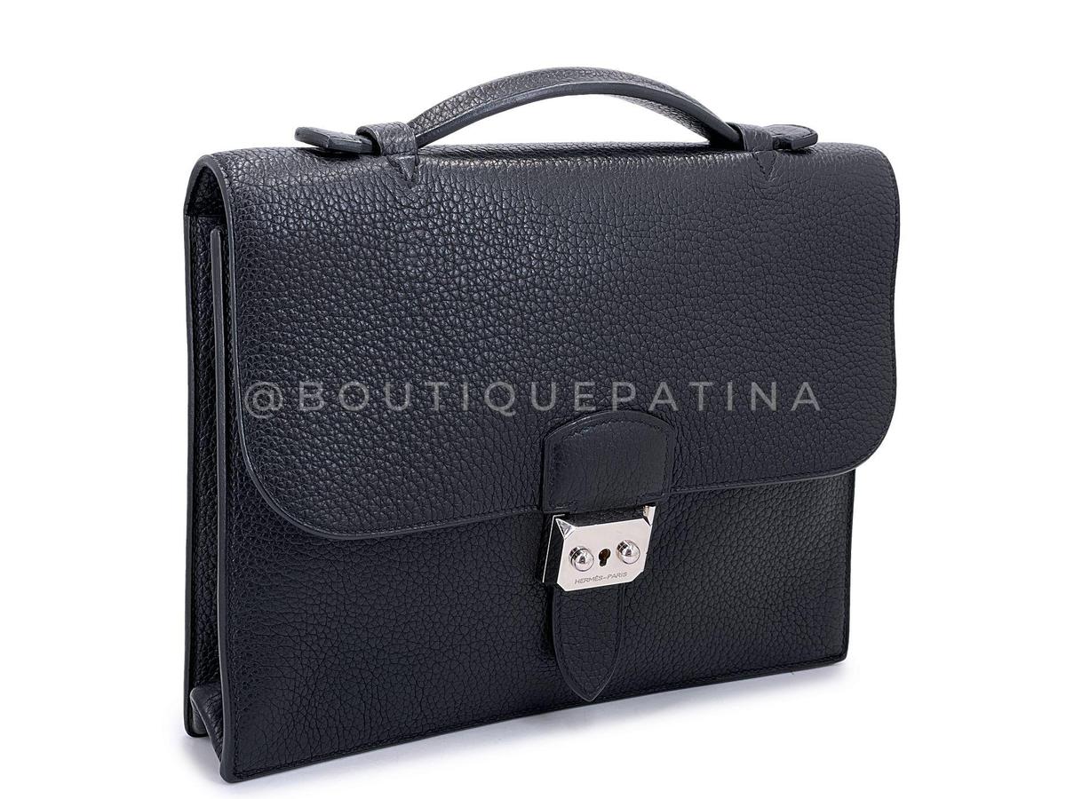 Hermès Sac à Dépêches 27 Epsom side view