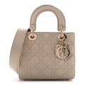 Dior Lambskin Cannage Small My ABCDior Lady Dior Beige
