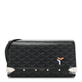 Goyard Monte-Carlo Flat Clutch in Black Goyardine