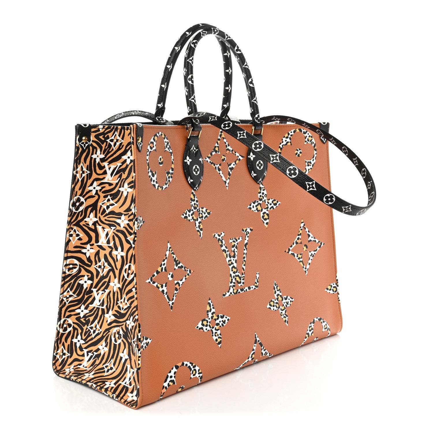 Louis Vuitton Monogram Giant Jungle Onthego GM Black